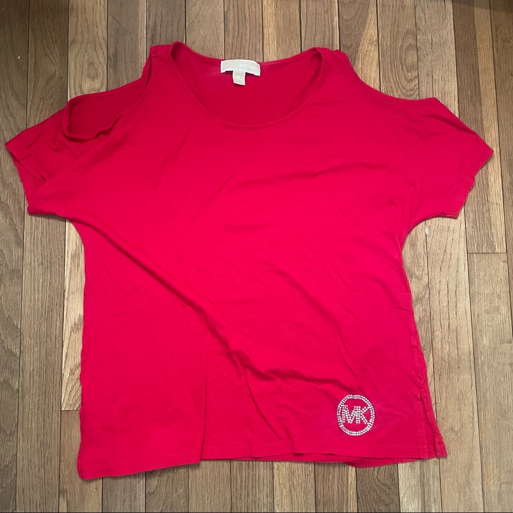 Red Michael kors Top